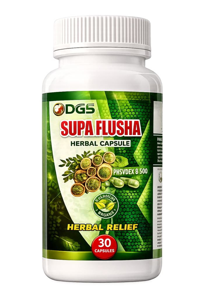SUPA FLUSHA (PHSYDEX B 500) Herbal Capsules