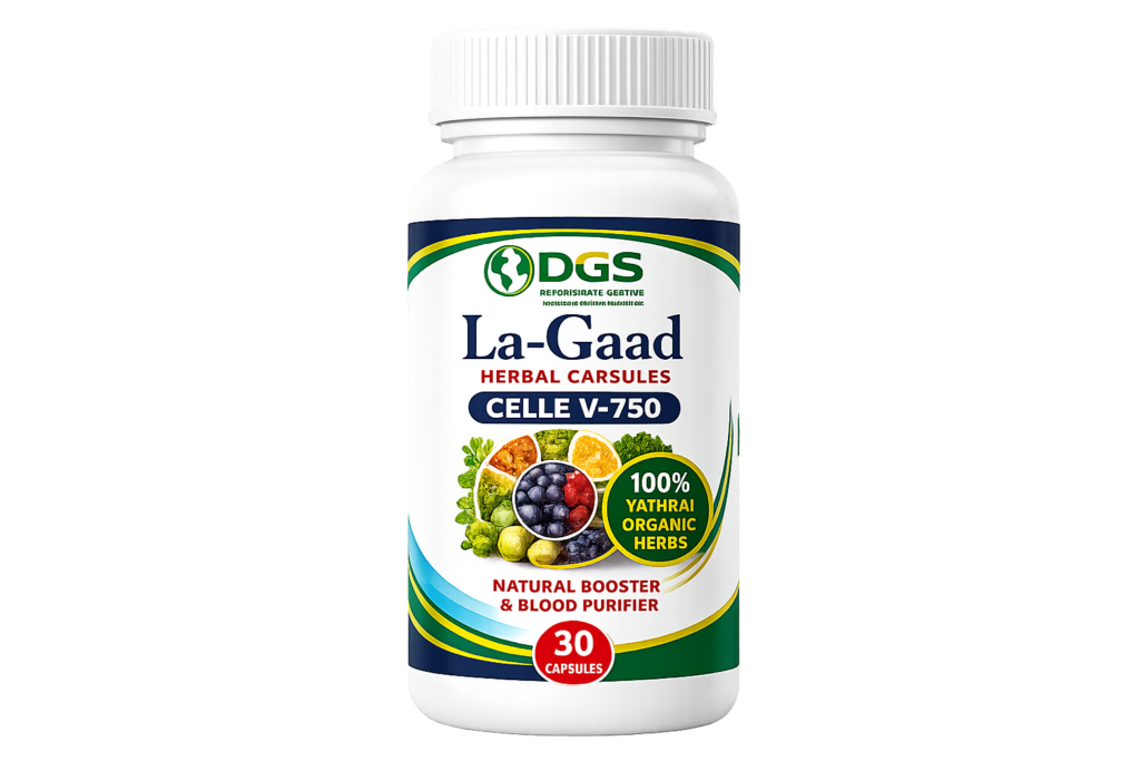 CELLE V-750 LA-GAAD Herbal Capsules